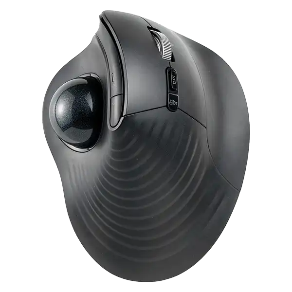 400-MAWBTB230黒球 製品写真上から