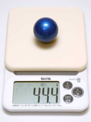 OrbitScrollRing操作球の重量