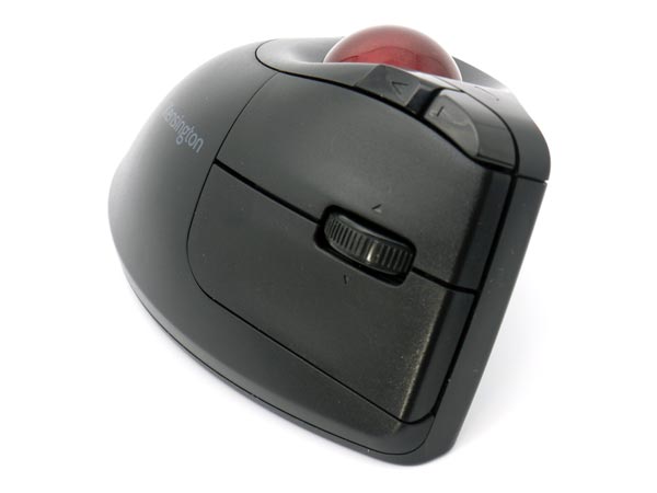 Pro Fit Ergo Vertical Wireless/Wired Trackballの主ボタンは独立式